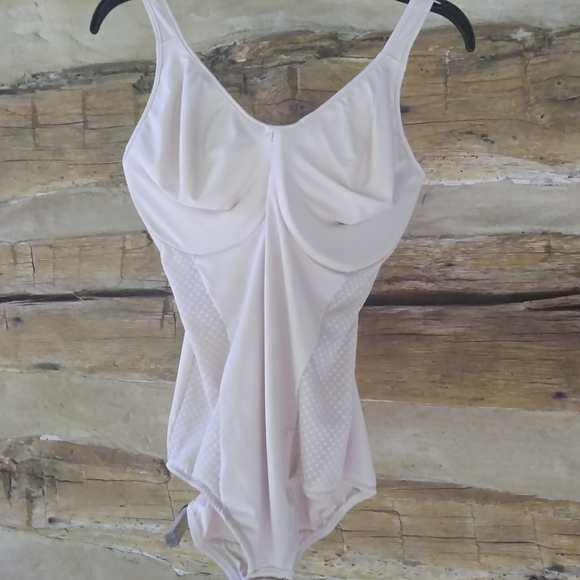 Bali Other - 3/$15 Bali Nude Shapewear Bodysuit Size 40DD